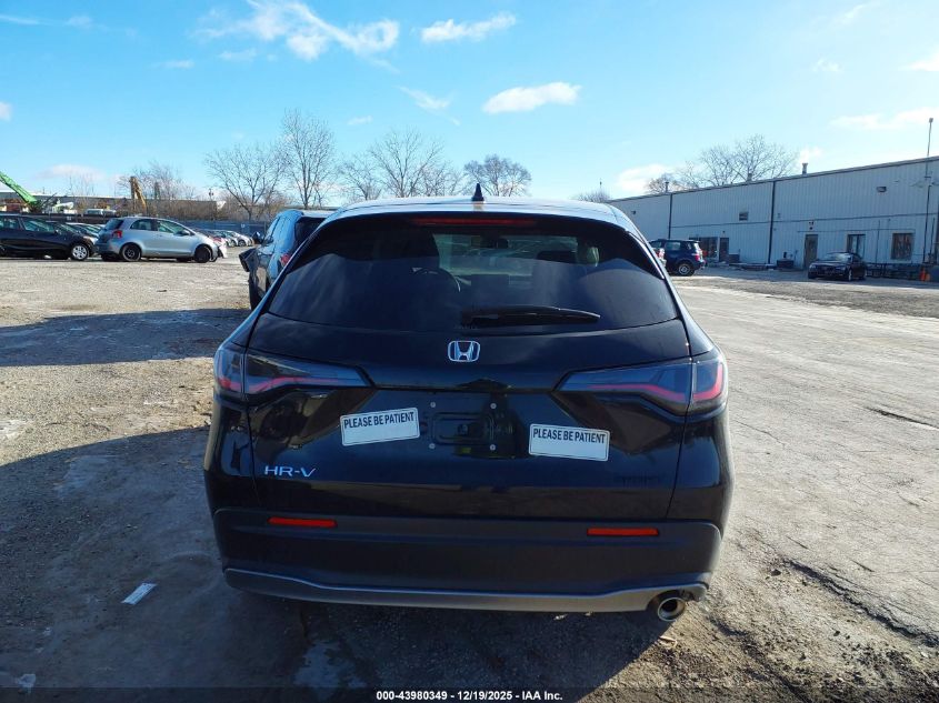 2025 Honda Hr-V Awd Sport VIN: 3CZRZ2H59SM749270 Lot: 43980349