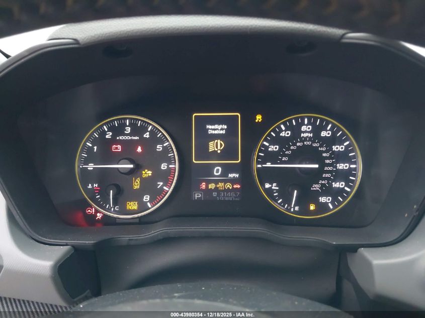 2025 Subaru Crosstrek Sport VIN: 4S4GUHF61S3712169 Lot: 43980354