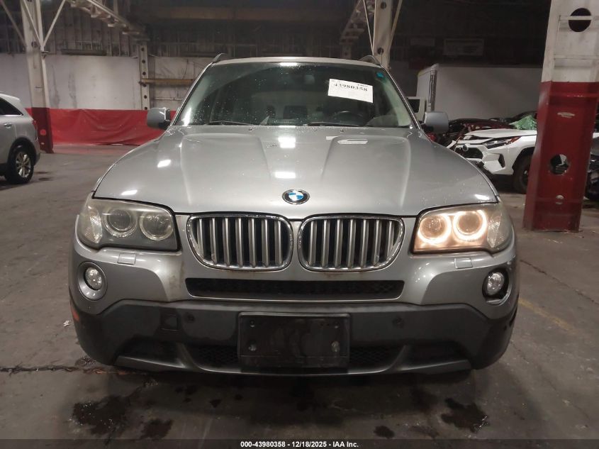 2008 BMW X3 3.0Si VIN: WBXPC93488WJ20701 Lot: 43980358