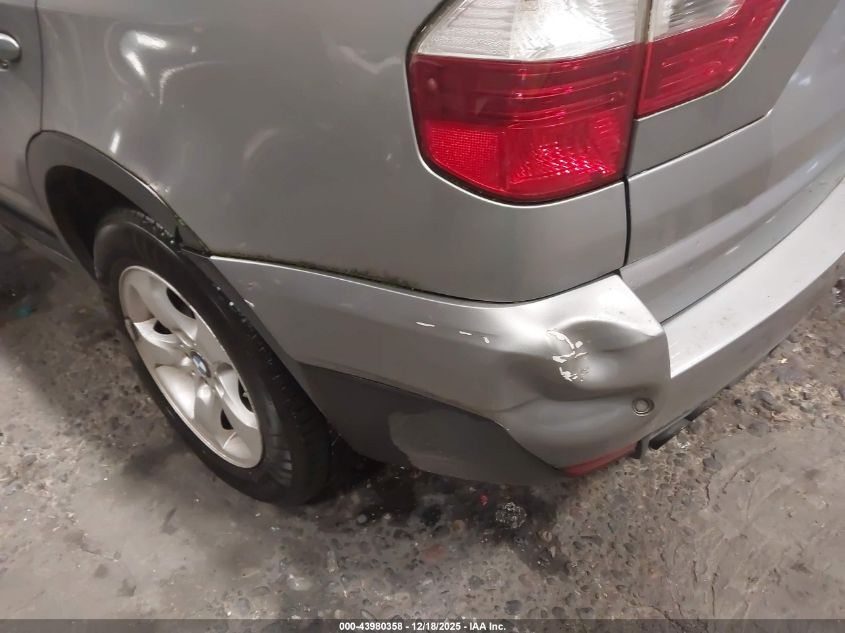 2008 BMW X3 3.0Si VIN: WBXPC93488WJ20701 Lot: 43980358