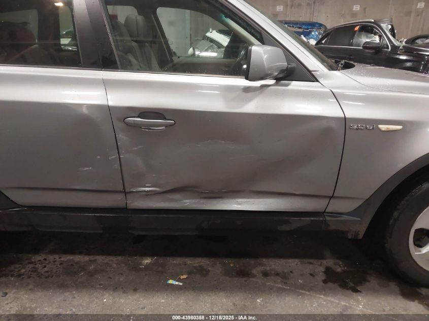 2008 BMW X3 3.0Si VIN: WBXPC93488WJ20701 Lot: 43980358