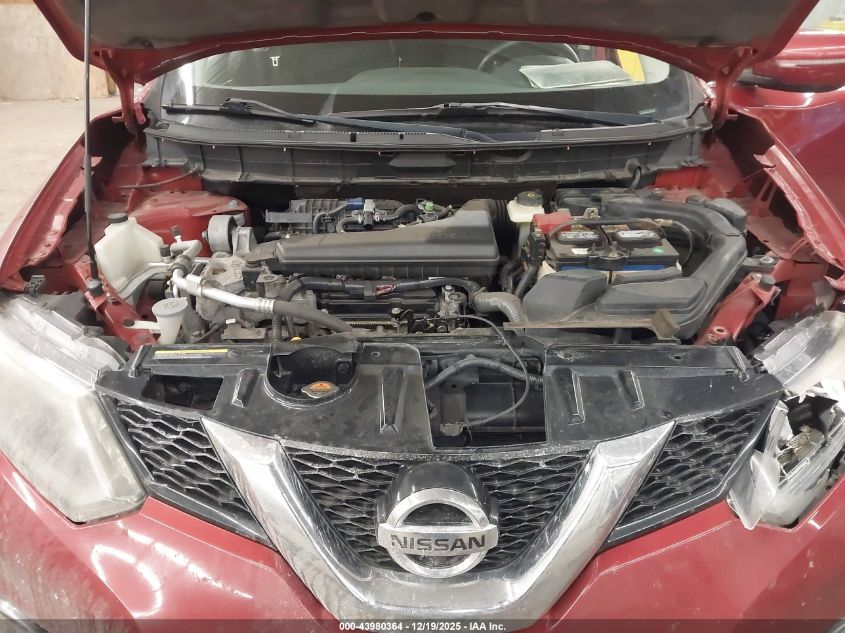 2014 Nissan Rogue Sv VIN: 5N1AT2MKXEC763342 Lot: 43980364