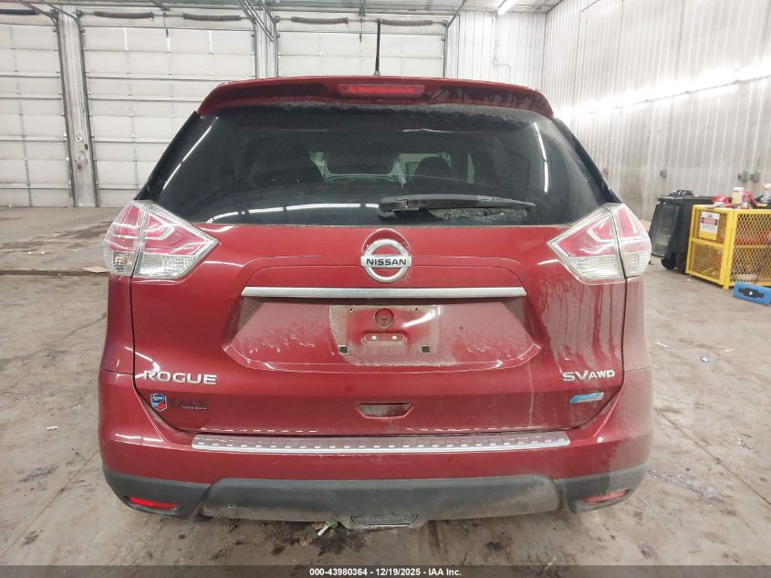 2014 Nissan Rogue Sv VIN: 5N1AT2MKXEC763342 Lot: 43980364