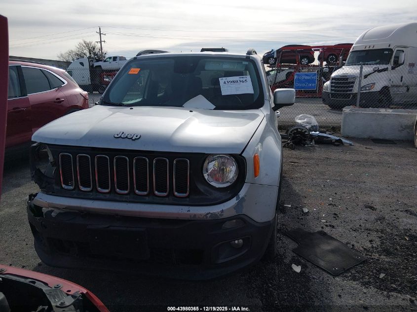 2017 Jeep Renegade Latitude Fwd VIN: ZACCJABB9HPF68090 Lot: 43980365