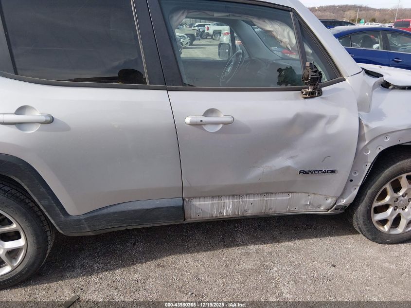 2017 Jeep Renegade Latitude Fwd VIN: ZACCJABB9HPF68090 Lot: 43980365