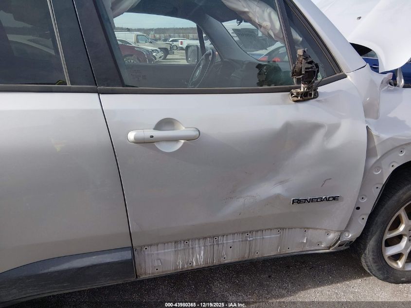 2017 Jeep Renegade Latitude Fwd VIN: ZACCJABB9HPF68090 Lot: 43980365