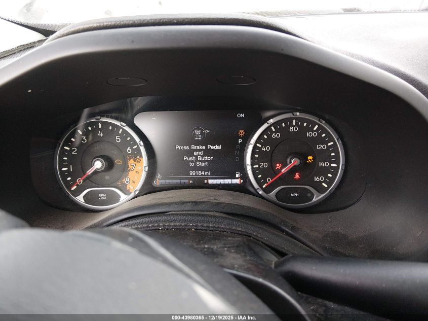 2017 Jeep Renegade Latitude Fwd VIN: ZACCJABB9HPF68090 Lot: 43980365