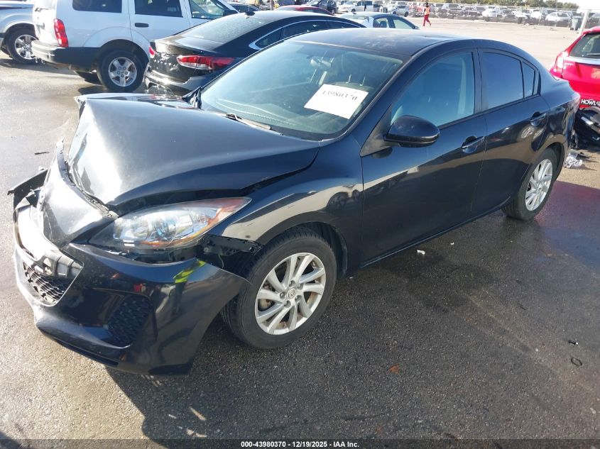 2012 Mazda Mazda3 I Touring VIN: JM1BL1V74C1629139 Lot: 43980370