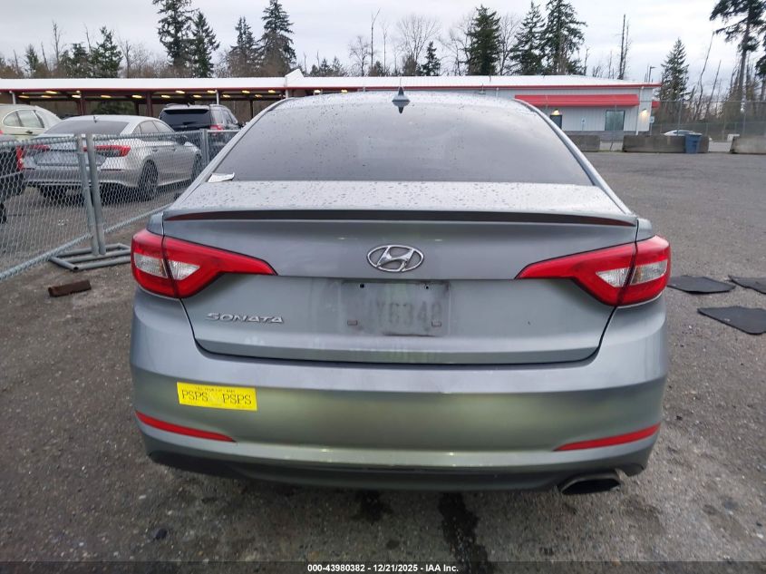 2015 Hyundai Sonata Se VIN: 5NPE24AF3FH231478 Lot: 43980382