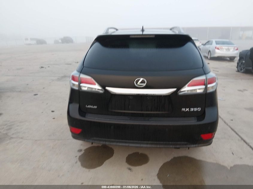 2015 Lexus Rx 350 VIN: 2T2BK1BA0FC260939 Lot: 43980398