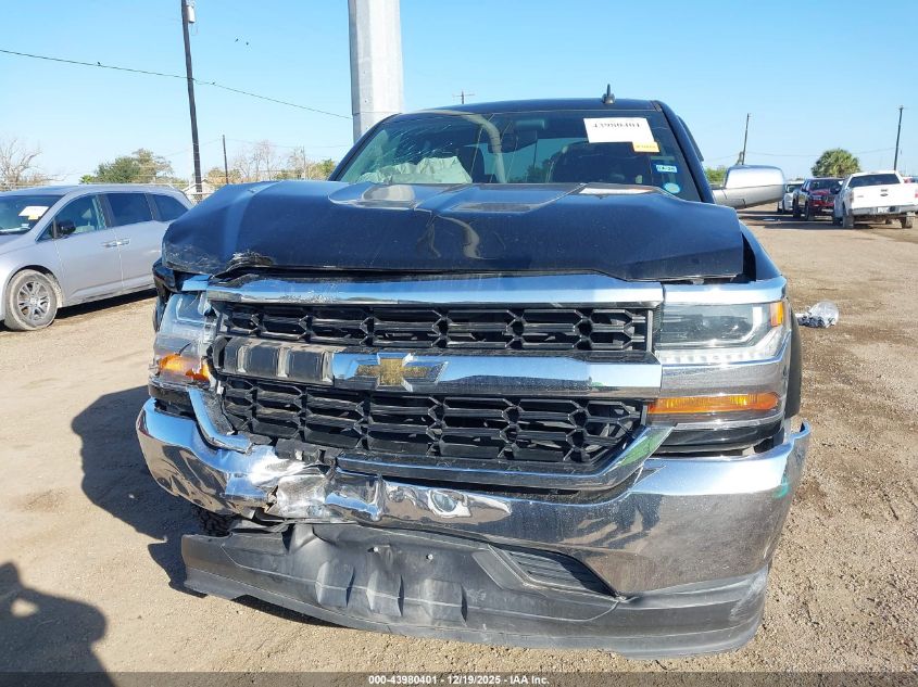 2018 Chevrolet Silverado 1500 1Lt VIN: 1GCRCREH7JZ155353 Lot: 43980401