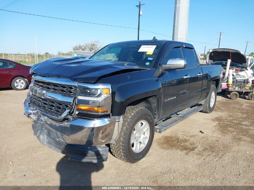 2018 Chevrolet Silverado 1500 1Lt VIN: 1GCRCREH7JZ155353 Lot: 43980401