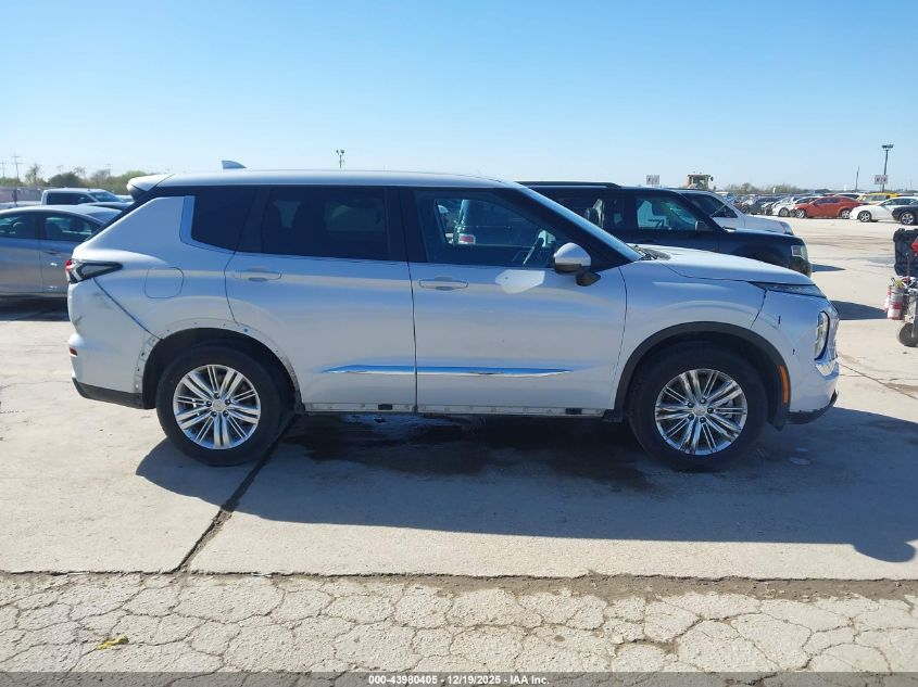 2022 Mitsubishi Outlander Es 2.5 2Wd VIN: JA4J3TA88NZ025680 Lot: 43980405