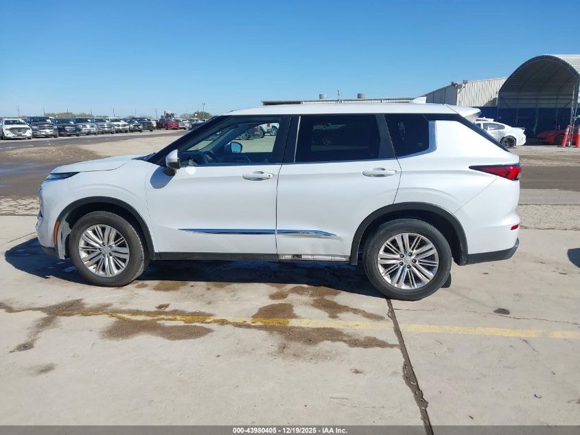 2022 Mitsubishi Outlander Es 2.5 2Wd VIN: JA4J3TA88NZ025680 Lot: 43980405