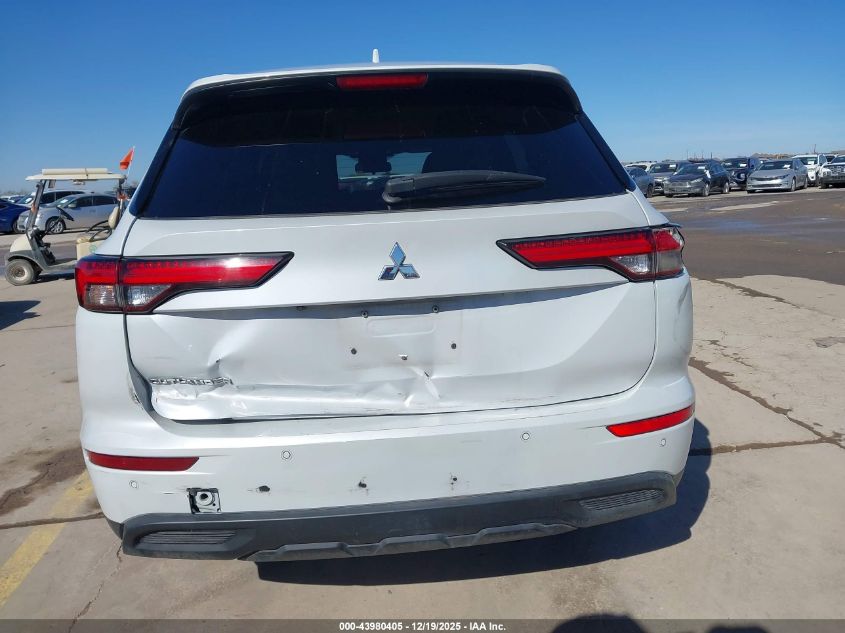 2022 Mitsubishi Outlander Es 2.5 2Wd VIN: JA4J3TA88NZ025680 Lot: 43980405