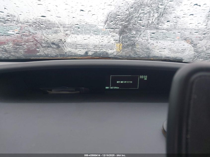 2011 Toyota Prius Two VIN: JTDKN3DU7B5330782 Lot: 43980414