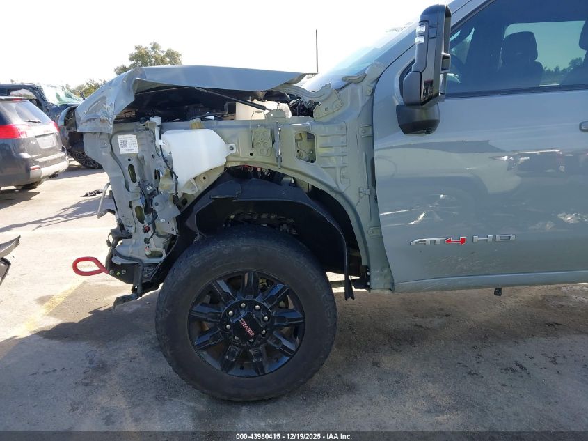 2025 GMC Sierra 2500Hd 4Wd Standard Bed At4 VIN: 1GT4UPEY0SF123357 Lot: 43980415
