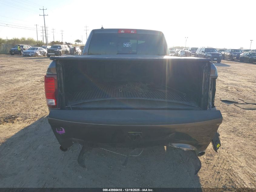 2019 Ram 1500 Classic Warlock 4X2 6'4 Box VIN: 1C6RR6GT5KS724166 Lot: 43980418