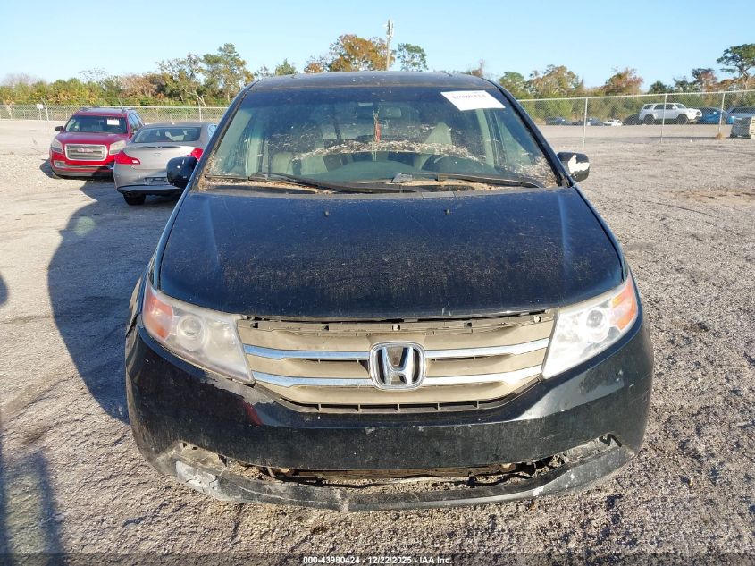 2012 Honda Odyssey Ex-L VIN: 5FNRL5H6XCB039737 Lot: 43980424