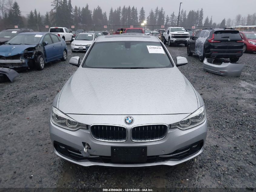 2018 BMW 330I VIN: WBA8B9C54JAE22101 Lot: 43980430