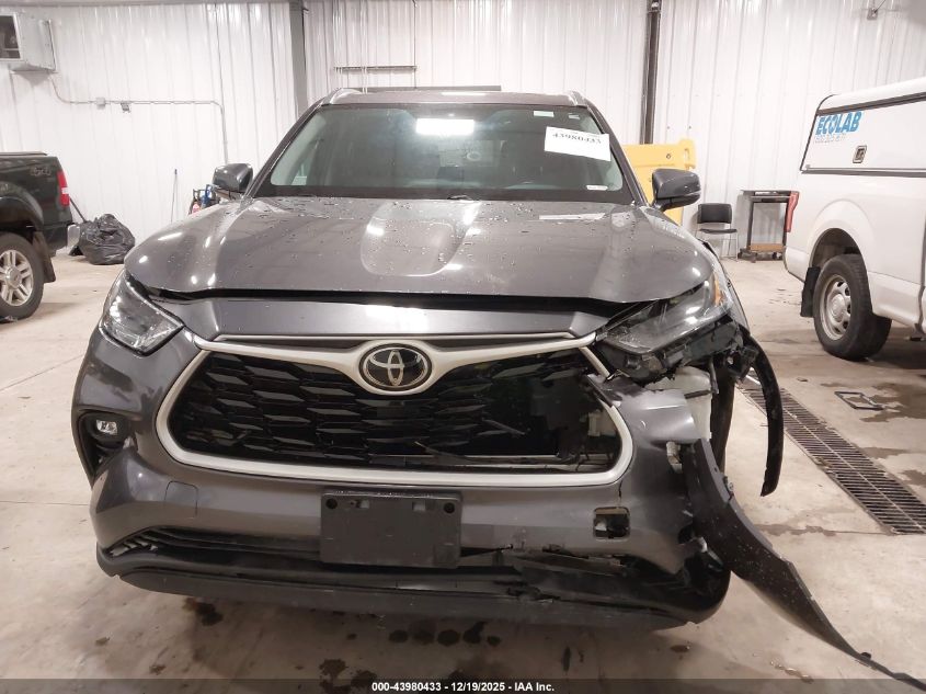 2021 Toyota Highlander Xle VIN: 5TDGZRBH1MS086868 Lot: 43980433