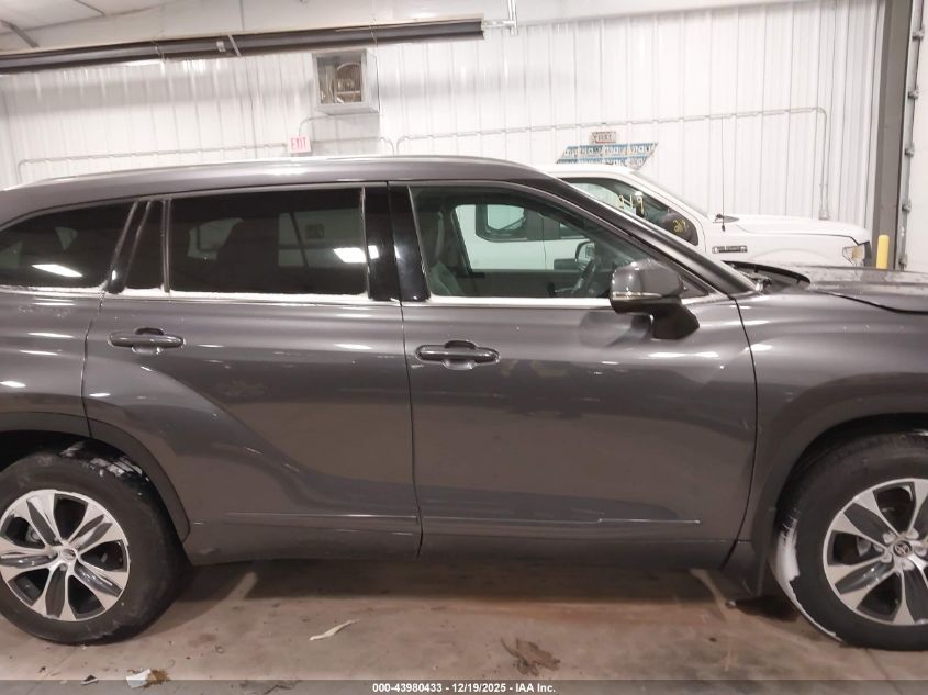 2021 Toyota Highlander Xle VIN: 5TDGZRBH1MS086868 Lot: 43980433