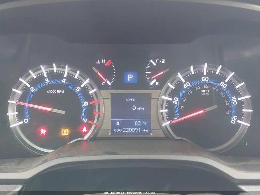 2017 Toyota 4Runner Limited VIN: JTEZU5JR5H5161220 Lot: 43980434