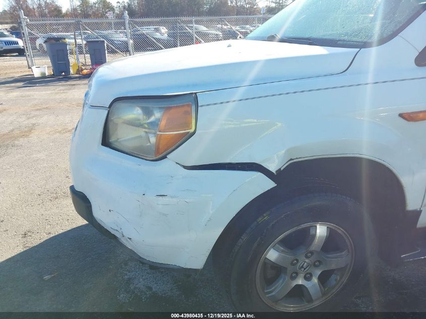 2006 Honda Pilot Ex-L VIN: 5FNYF28676B037627 Lot: 43980435