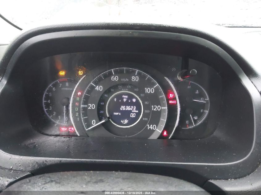 2012 Honda Cr-V Ex-L VIN: JHLRM4H71CC029081 Lot: 43980436