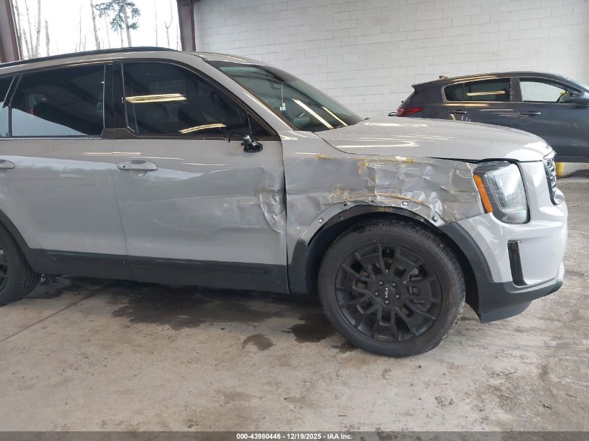 2022 Kia Telluride Sx VIN: 5XYP5DHC0NG299187 Lot: 43980446