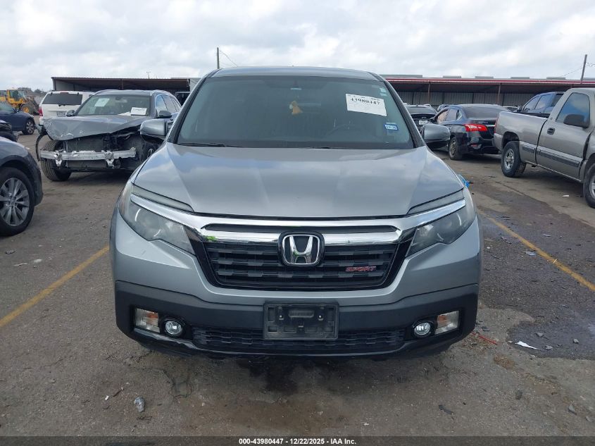 2019 Honda Ridgeline Sport VIN: 5FPYK3F12KB041479 Lot: 43980447