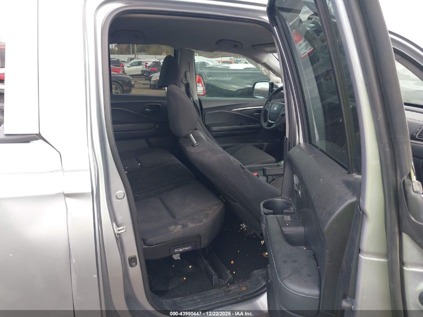 2019 Honda Ridgeline Sport VIN: 5FPYK3F12KB041479 Lot: 43980447