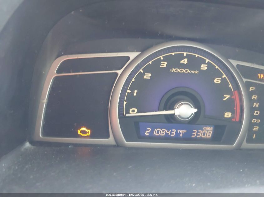 2008 Honda Civic Ex VIN: 1HGFA168X8L100936 Lot: 43980461