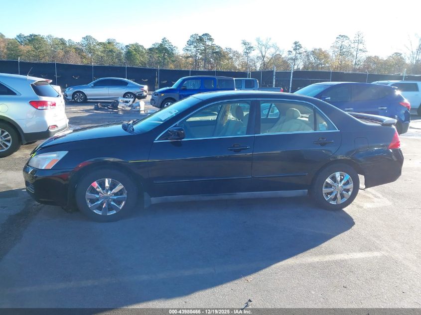 2007 Honda Accord 2.4 Lx VIN: 1HGCM56417A009305 Lot: 43980466