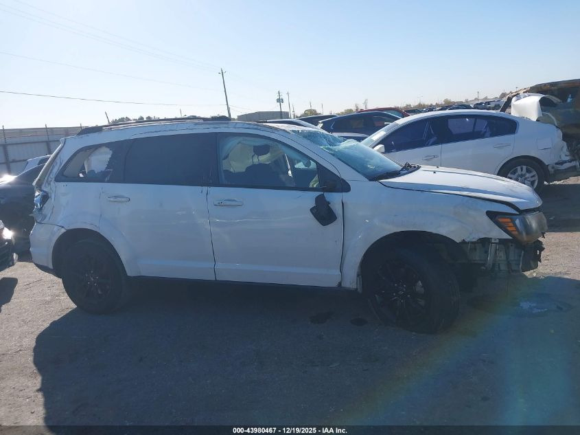 2019 Dodge Journey Se VIN: 3C4PDCBB1KT866332 Lot: 43980467