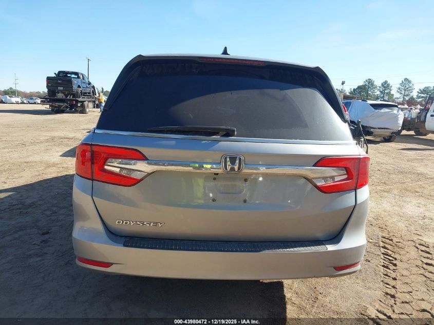 2018 Honda Odyssey Ex-L VIN: 5FNRL6H78JB048951 Lot: 43980472