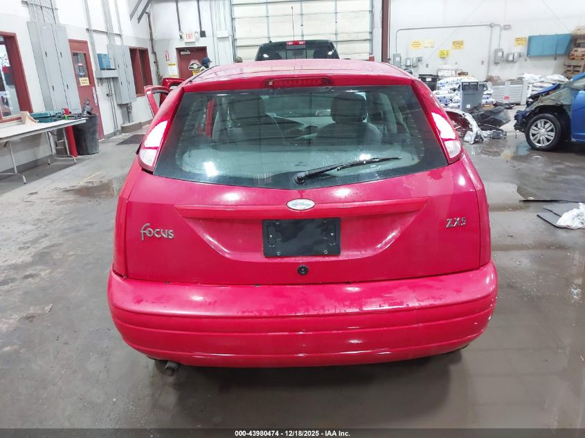 2004 Ford Focus Zx5 VIN: 3FAFP37384R111978 Lot: 43980474