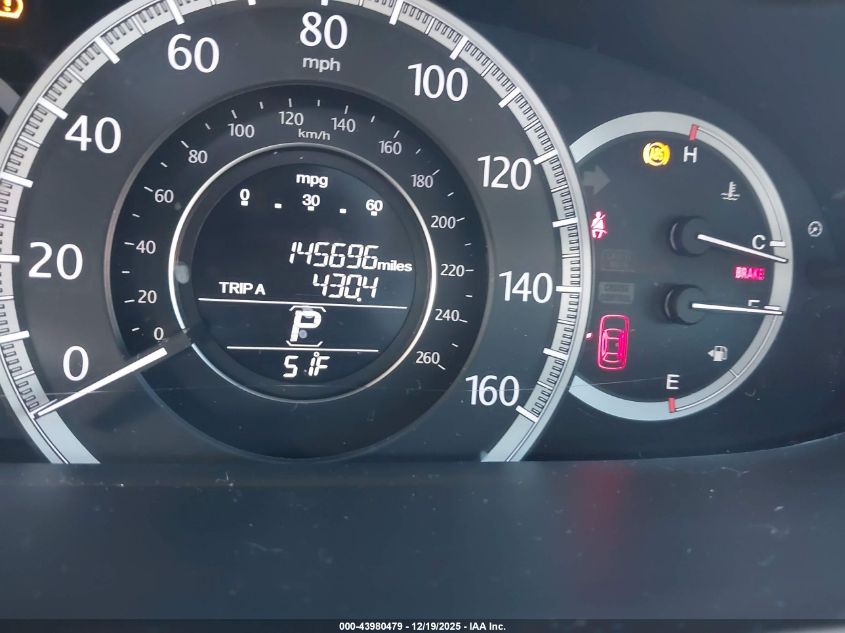 2014 Honda Accord Lx VIN: 1HGCR2F34EA172230 Lot: 43980479