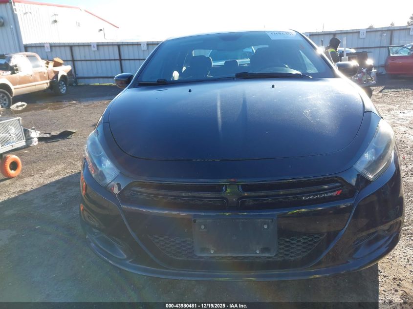 2015 Dodge Dart Sxt VIN: 1C3CDFBB9FD252113 Lot: 43980481