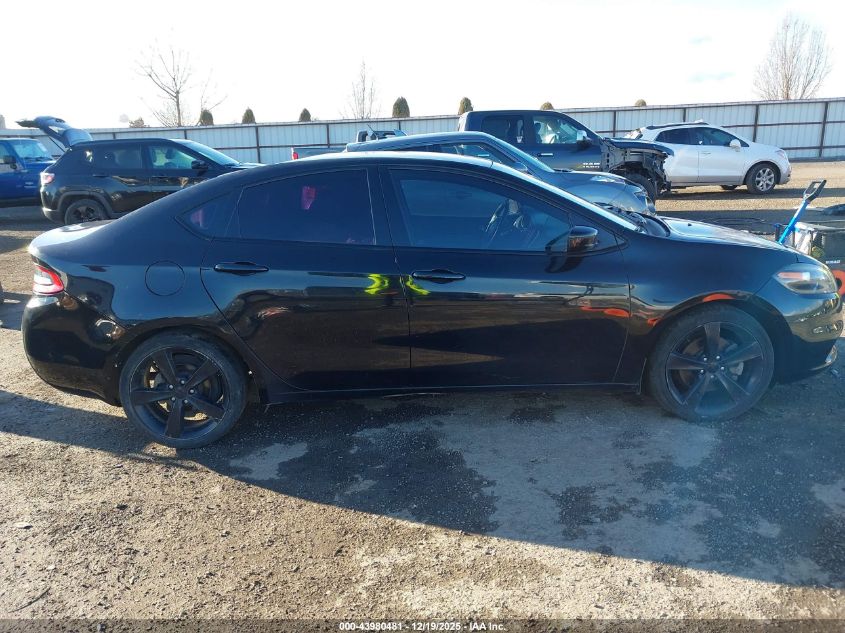 2015 Dodge Dart Sxt VIN: 1C3CDFBB9FD252113 Lot: 43980481