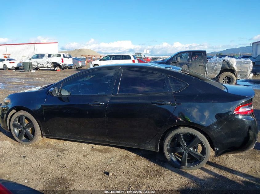 2015 Dodge Dart Sxt VIN: 1C3CDFBB9FD252113 Lot: 43980481