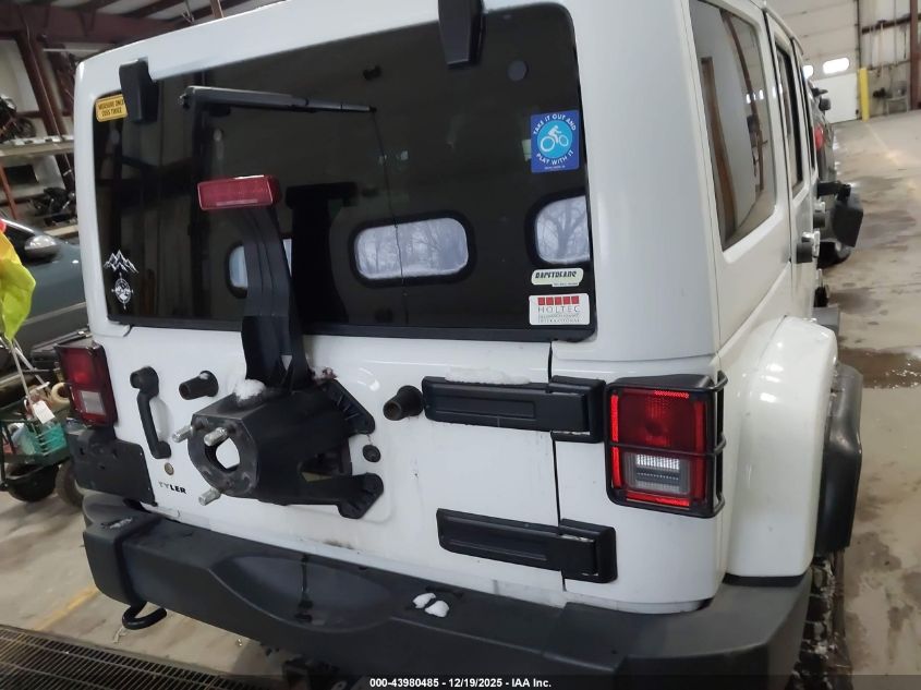 2014 Jeep Wrangler Unlimited Sahara VIN: 1C4BJWEG9EL196007 Lot: 43980485