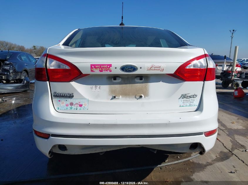 2014 Ford Fiesta S VIN: 3FADP4AJXEM211955 Lot: 43980488