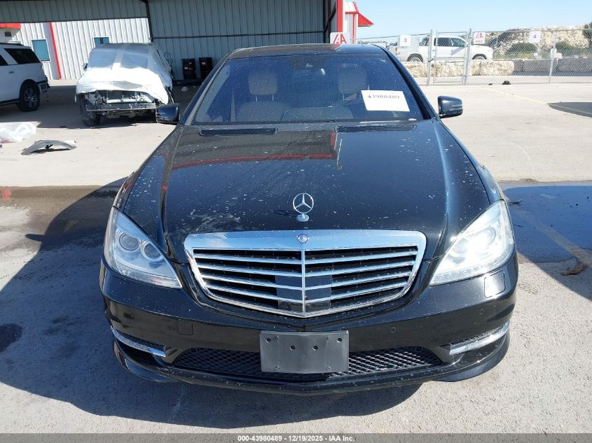 2013 Mercedes-Benz S 550 VIN: WDDNG7DB4DA516423 Lot: 43980489
