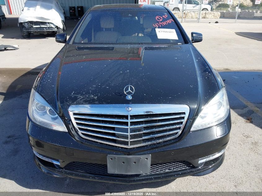 2013 Mercedes-Benz S 550 VIN: WDDNG7DB4DA516423 Lot: 43980489