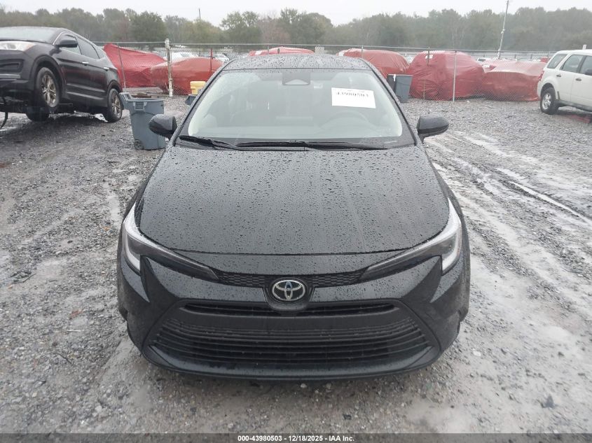 2026 Toyota Corolla Hybrid Hybrid Le VIN: JTDBCMFE6T3114968 Lot: 43980503