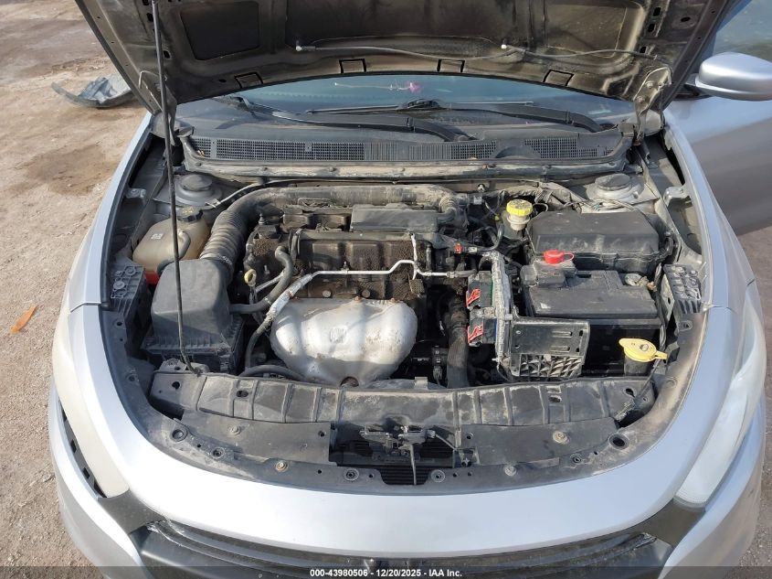 2015 Dodge Dart Sxt VIN: 1C3CDFBB0FD336580 Lot: 43980506