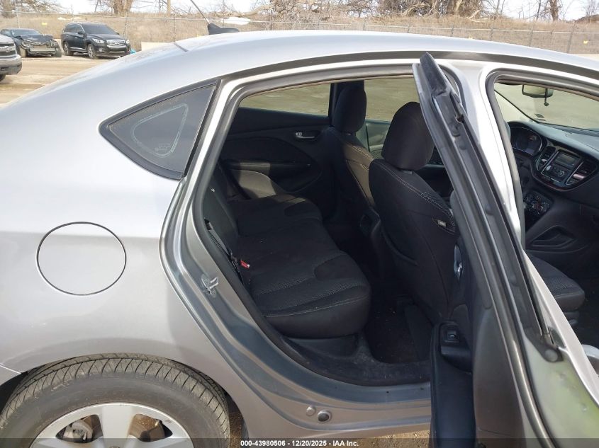 2015 Dodge Dart Sxt VIN: 1C3CDFBB0FD336580 Lot: 43980506