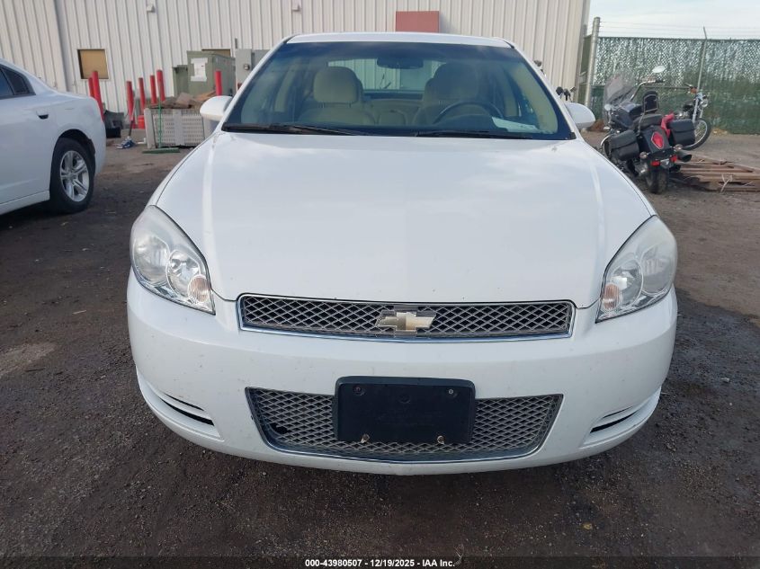 2012 Chevrolet Impala Lt VIN: 2G1WG5E30C1231746 Lot: 43980507