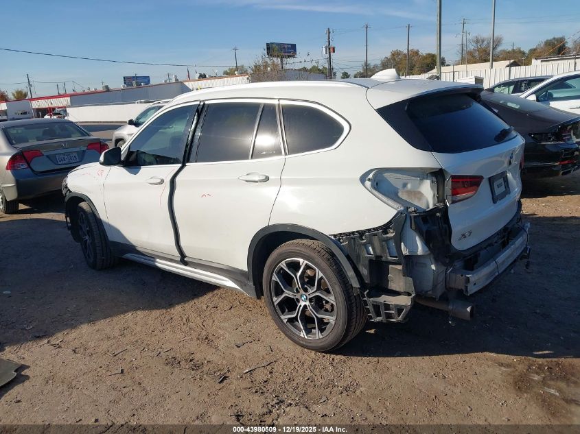 2020 BMW X1 Sdrive28I VIN: WBXJG7C08L5P46873 Lot: 43980509